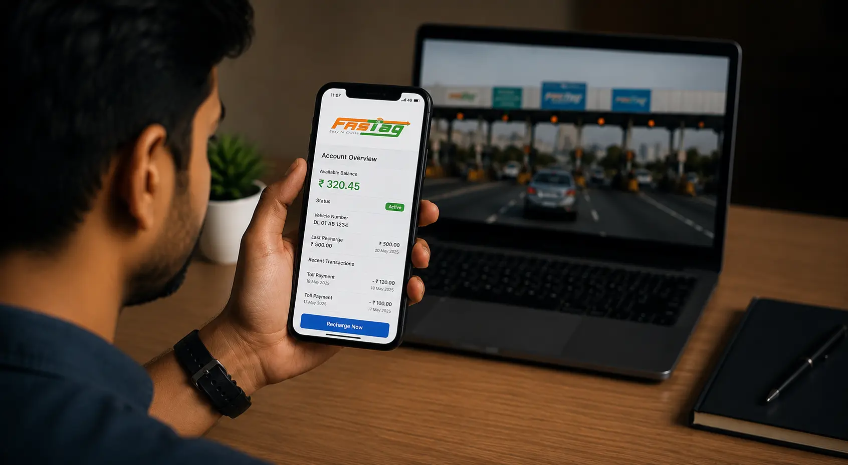 FASTag balance check online