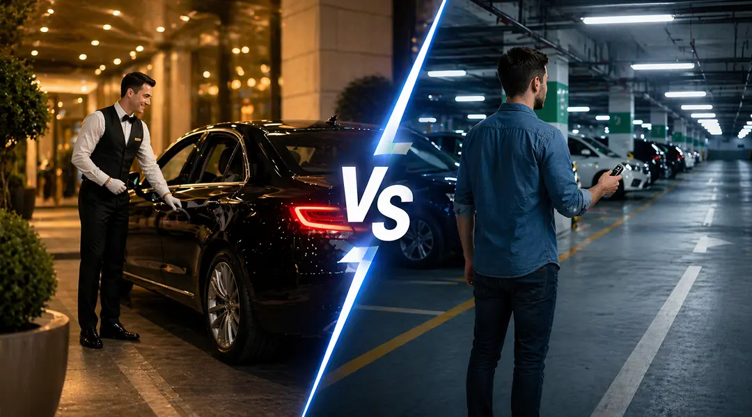 Valet Parking vs Self-Parking