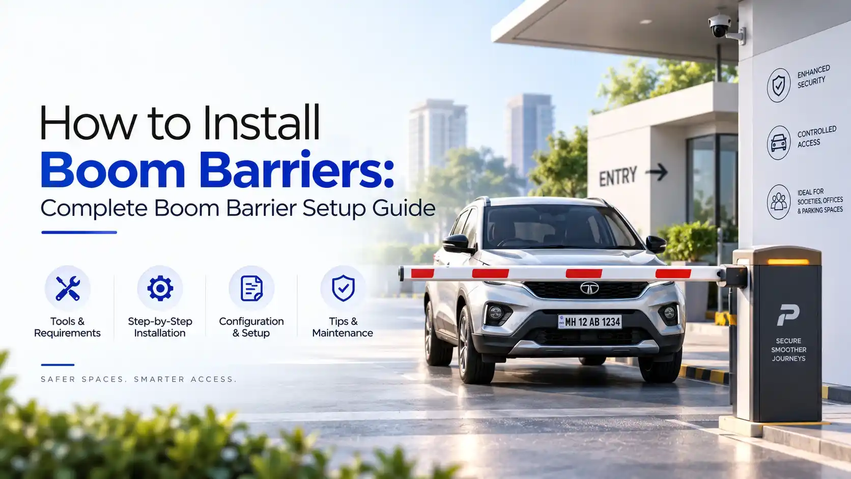 Boom Barrier Installation