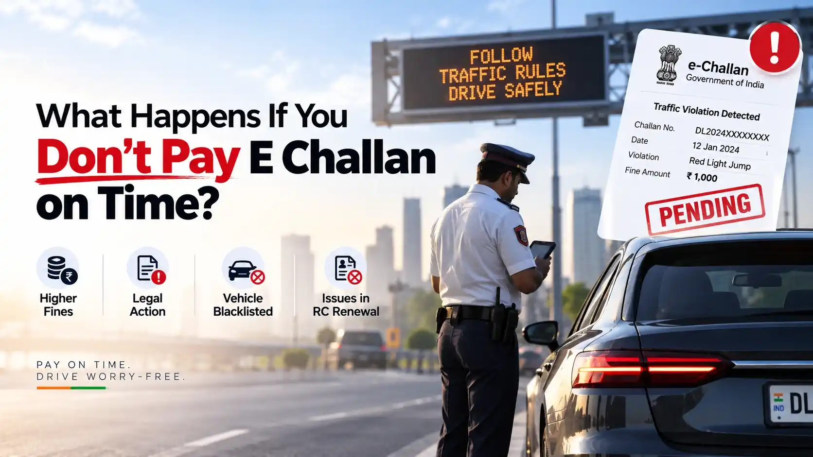 What Happens If You Don’t Pay E Challan