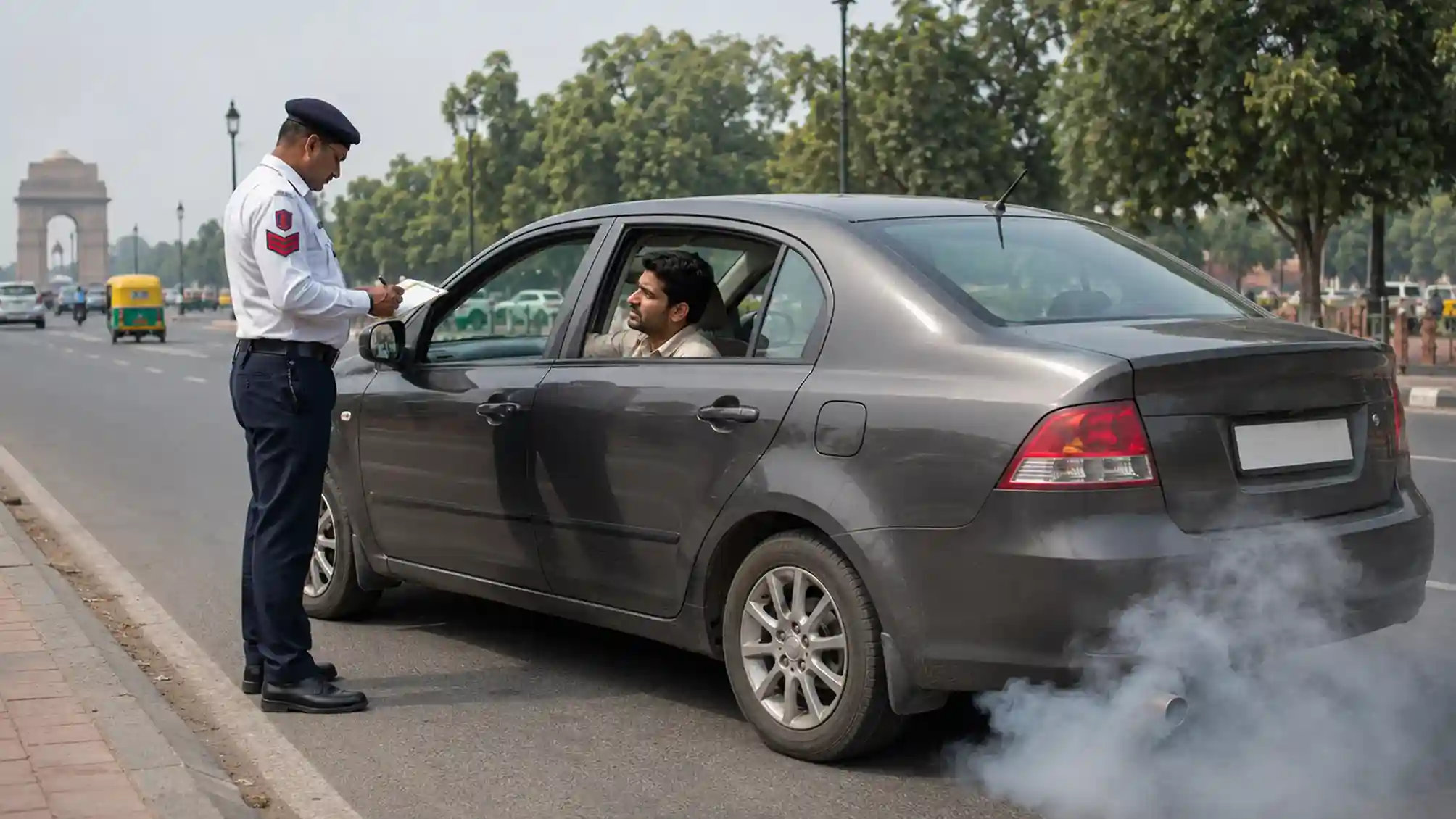 PUCC Challan in Delhi 