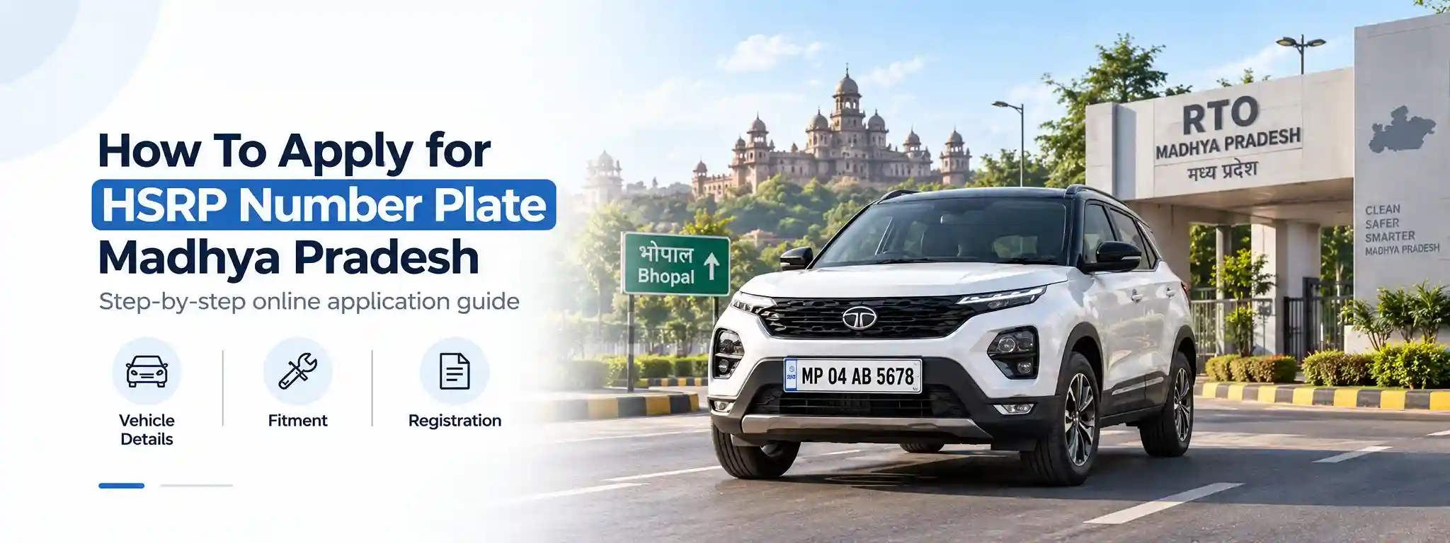HSRP Number Plate Madhya Pradesh
